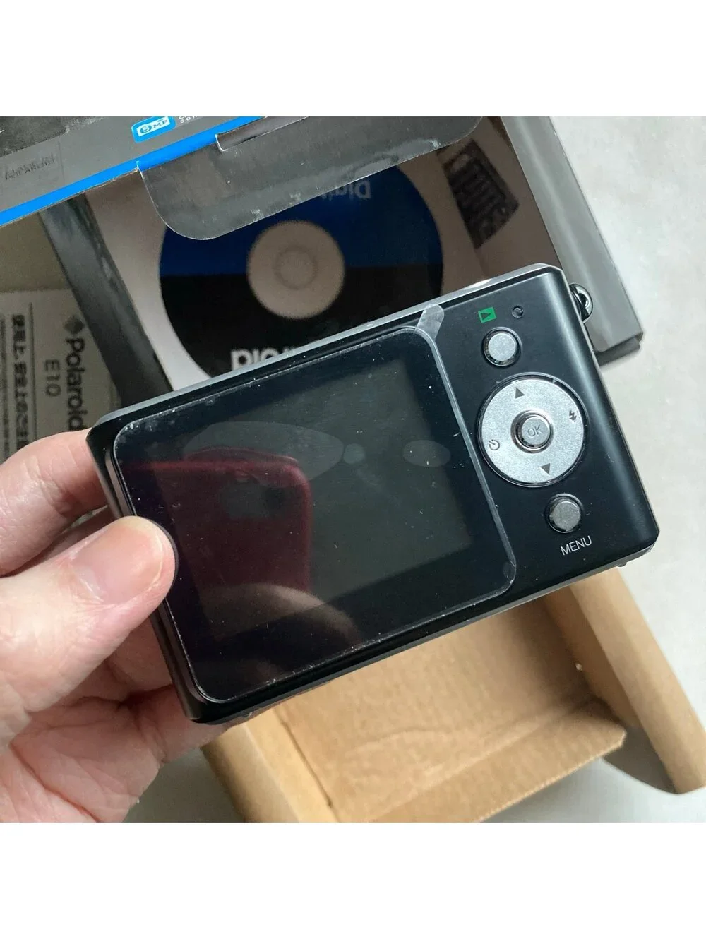 Polaroid E10 5MP Digital Toy Camera Compact Vintage Retro Y2K Tested